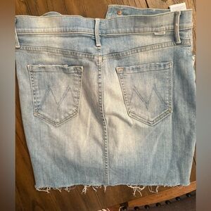 MOTHER women’s denim skirt size 28